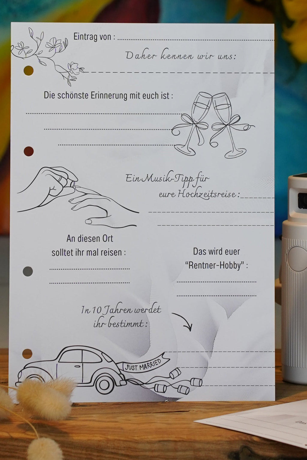 Gästebuch pur & zeitlos